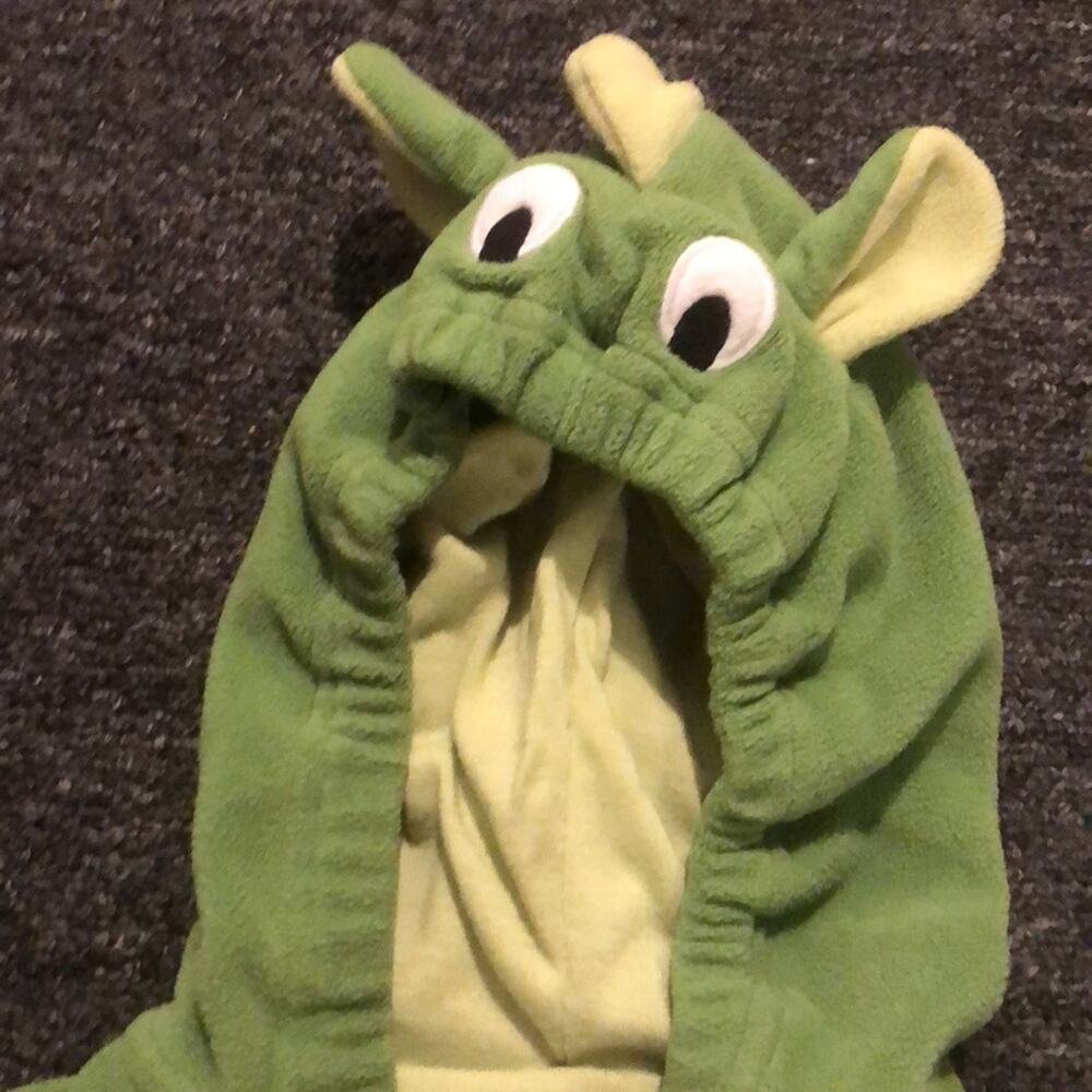Carter’s Brand Size 6 Month Halloween Dinosaur/Little Monster One piece Costume - Picture 3 of 8